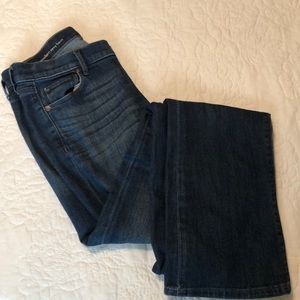 Loft modern sexy boot cut jeans size 4